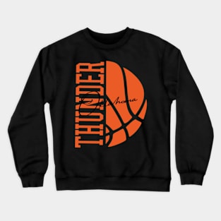 okc thunder basketball Crewneck Sweatshirt